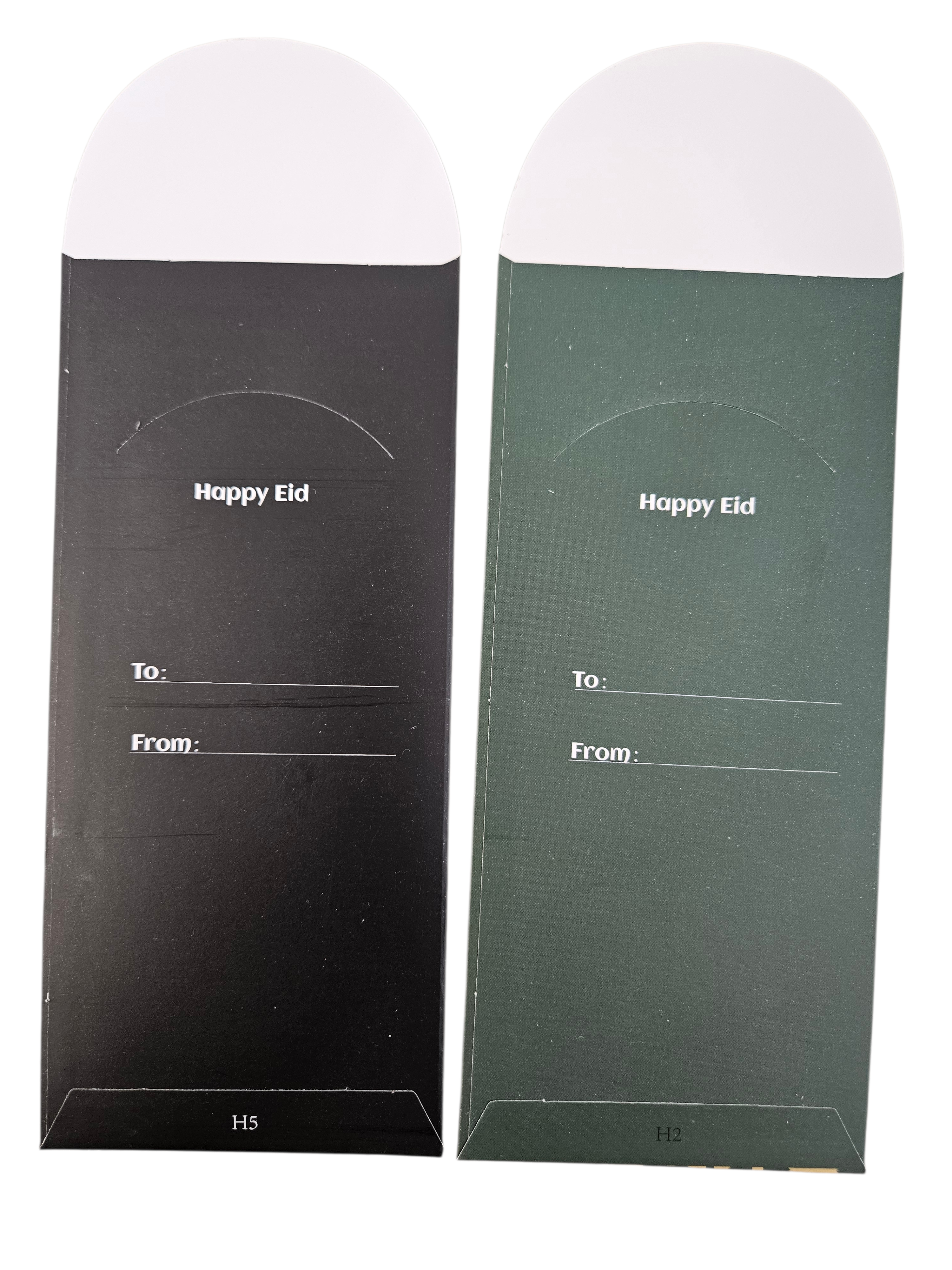 Eid Money Envelopes Pack of 6 - Eid Mubarak and Ramadan Paper Cash Gift Wallet Envelope