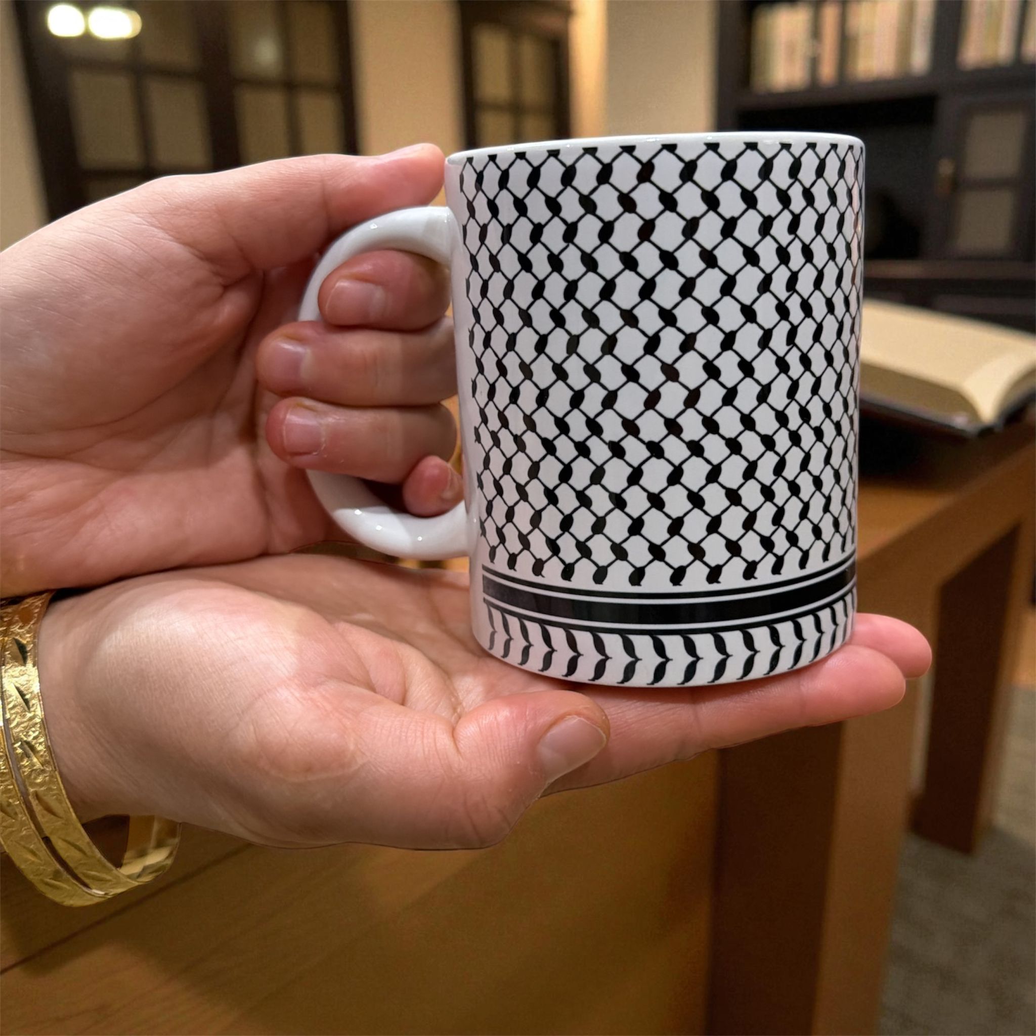 Keffiyeh Coffee Mug Cup