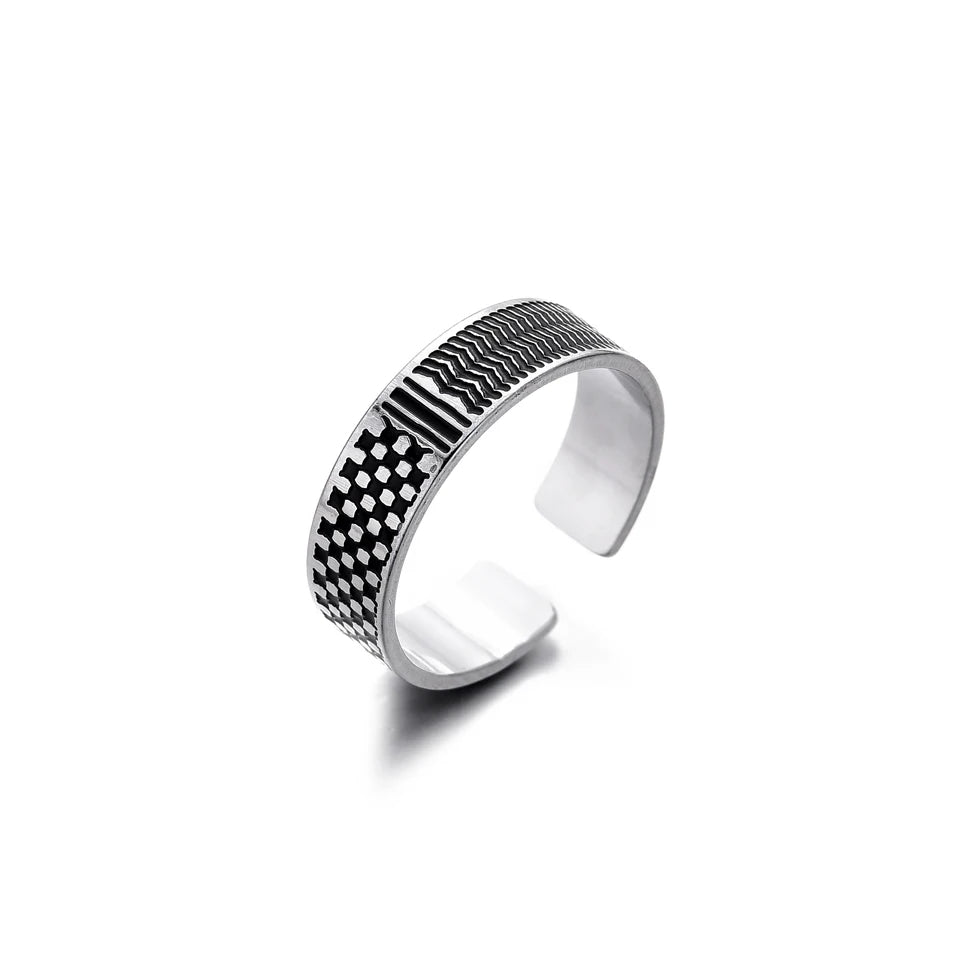 Keffiyeh Ring Adjustable - Habibi Heritage