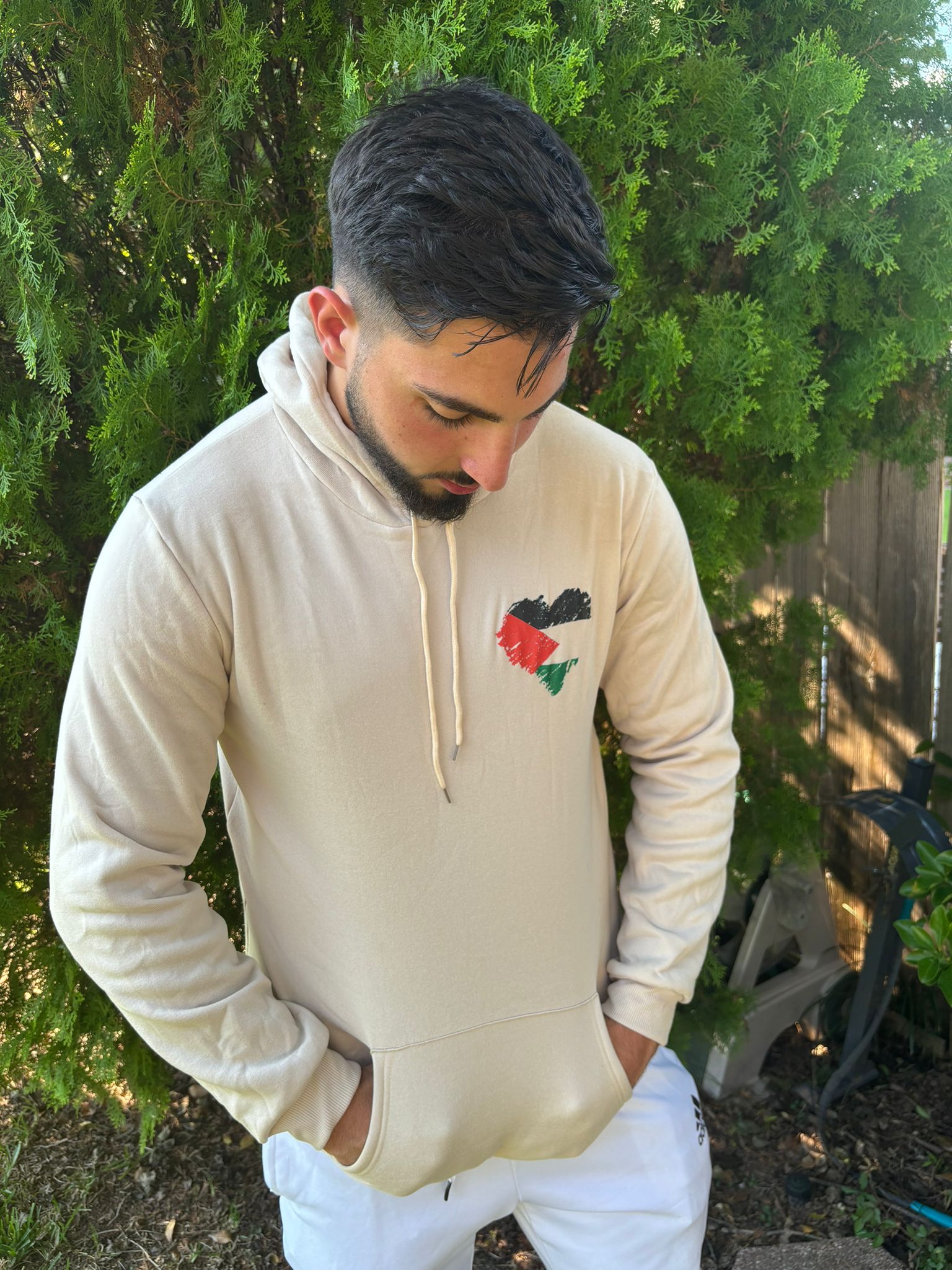 Palestine Heart Hoodie - Lightweight